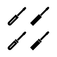 Screwdriver icon vector illustration. tools sign and symbol