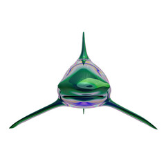3D Rendering, Illustration Shark