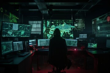 A hacker's lair