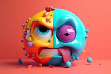 peculiar object with a prominent nose. Generative AI