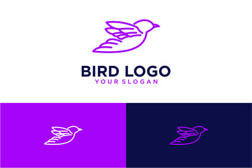 Obraz premium bird logo design