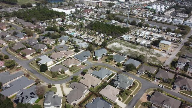 Destin Florida Aerial Shots (City, Gulf of Mexico, Miramar Beach, Choctawhatchee Bay)