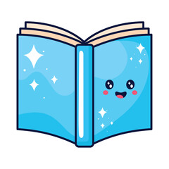 book cover learning kawaii