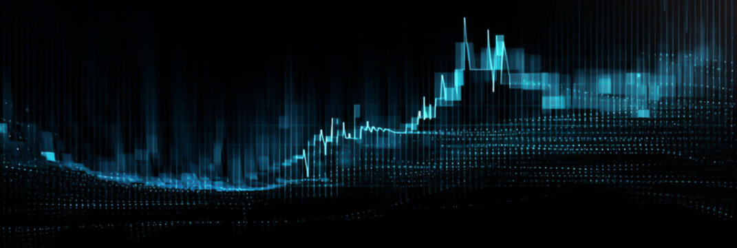 data filer concept, horizontal layout banner with copy space, generative ai