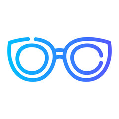 sunglasses gradient icon