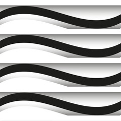 Black and white abstraction as background.