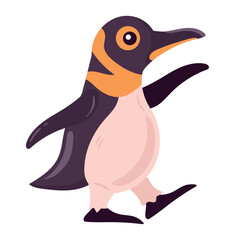 animal penguin walking