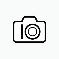 Camera Icon. Photography , Photographer Symbol  - Vector.