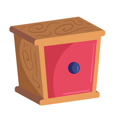 wooden toy box