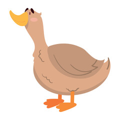 duck icon isolated
