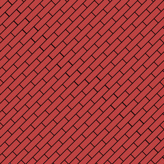 red brick pattern with a black background.