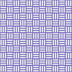 seamless pattern of white squares on a purple background.