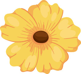 yellow flower icon