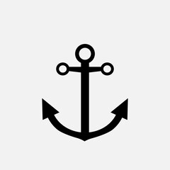 Anchor Icon. Sailor Symbol. Applied for Design Element, Presentation, Website or Application - Vector