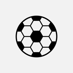 Obraz premium Soccer Ball Icon - Sport Element Vector. 