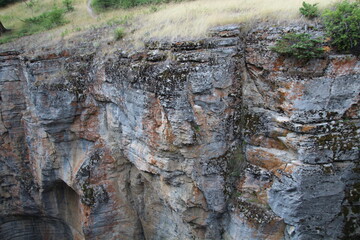 Canyon Walls, Jasper National Park, Alberta