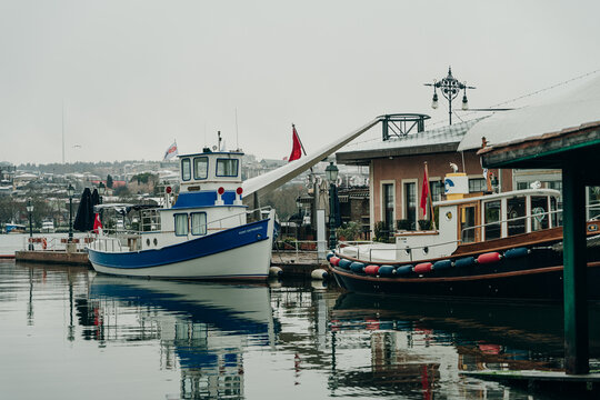 Old Boats from Rahmi M. Koc Museum Istanbul-Turkey - sep 2022