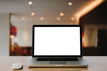 Fototapeta premium laptop with screen