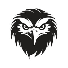 eagle, vector concept digital art, hand drawn illustration
