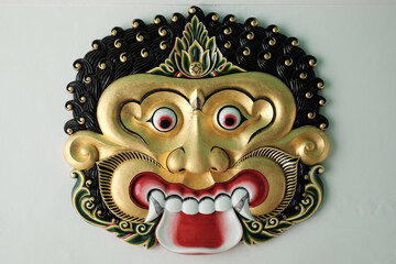 Kala Makara, Detail Decoration of Kraton palace in Yogyakarta, Java island, Indonesia
Head Sculpture of Batara Kala, God of the Underworld and Symbol of Time.