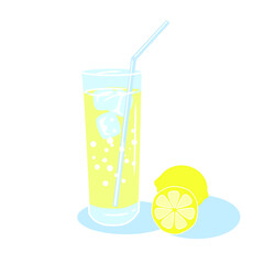 glass of lemonade