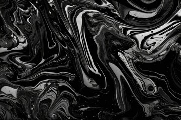 monochrome marble texture background for design projects. Generative AI