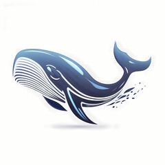 Obraz premium Whale Illustration