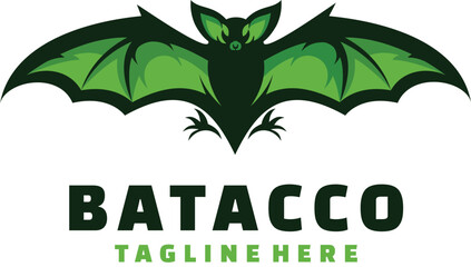 bat mascot logo - obrazy, fototapety, plakaty