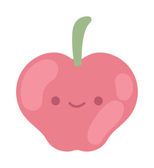 apple kawaii fruit