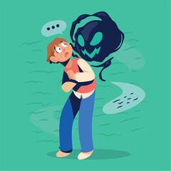 man sufering of phobia