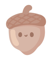 acorn kawaii food