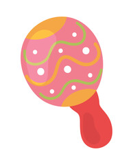 mexican maraca icon