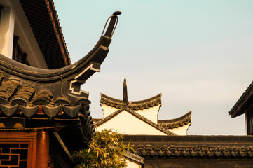 Eaves of traditional Chinese buildings
