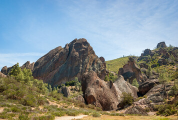 Rock Formations at Pinnacles National Park