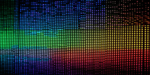 LED wall screen panel Abstract background texture Generative AI