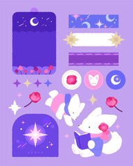 Diary decoration sentimental sticker set
