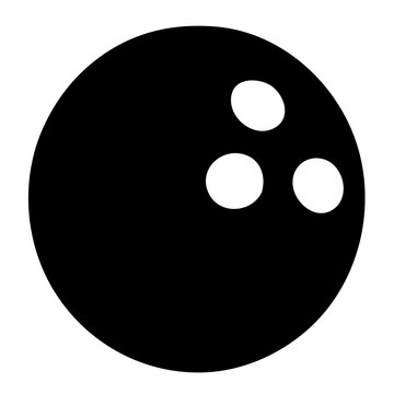 recommend clip art: Bowling pins and ball icon vector. 