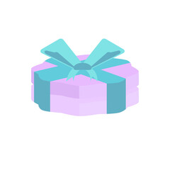 Gift Box Wrap Souvenir Tied Ribbon