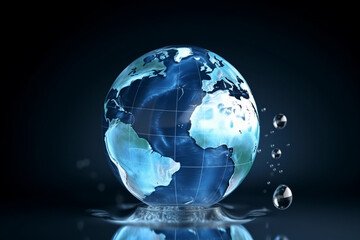 World water day concept. Generative ai.