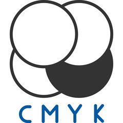 Cmyk  which can easily edit or modify

