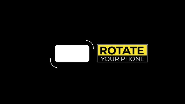 Rotate your phone