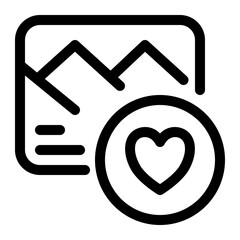content line icon