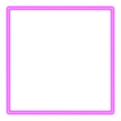 Glowing Purple Frame for Text and Photo