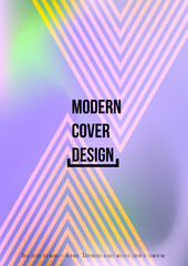 Premium Minimal Geometric Vector Poster Design with Lines and Gradient Colorful Circles. Set of Abstract Backgrounds for Covers, Flyers, Templates, Booklets, Cards, Brochures, Branding, etc.