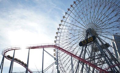 ferris wheel in the park