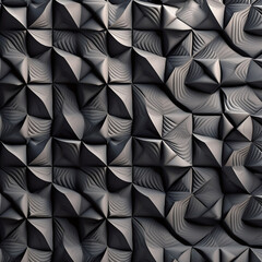 black and white seamless pattern