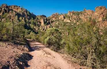 Arid Trail at Pinnacles National Park