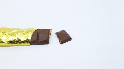 Sweet and delicious silver queen chocolate bar with almond filling