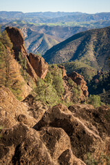 Overlook at Pinnacles National Park on a Summer Day