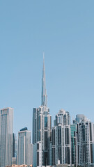 Naklejka premium Modern Architecture Backdrop. Modern Building windows